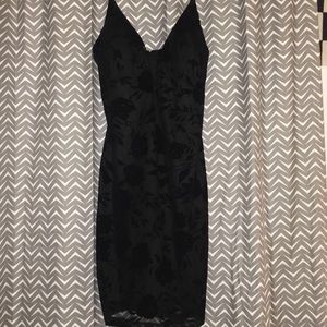 Black mini dress. For $25.